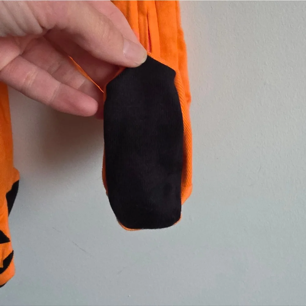PJ Place Baby Jack-O’-Lantern Halloween Footed Sleeper | 3–6 Months 100% Cotton - Picture 4 of 9